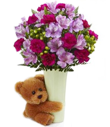 Jard�n de Flores y Peluche 26cm
