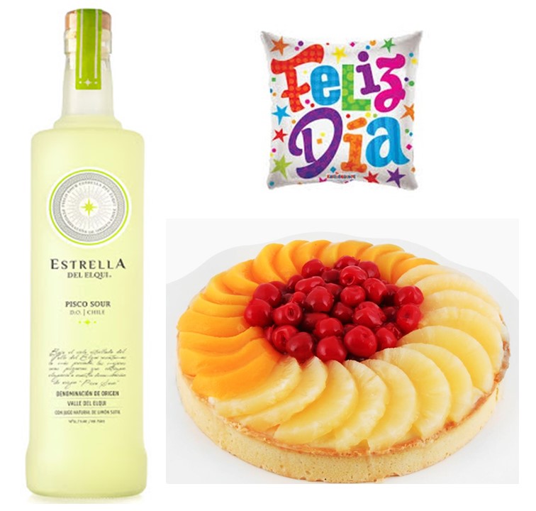 Tartaleta del D�a, Pisco Sour Estrella del Elqui y Globito